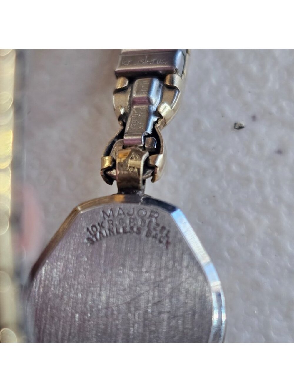 Vintage Kaltron 17J Mechanical Watch 10K RGP Bezel Runs - Parts/Repair - Picture 3 of 7